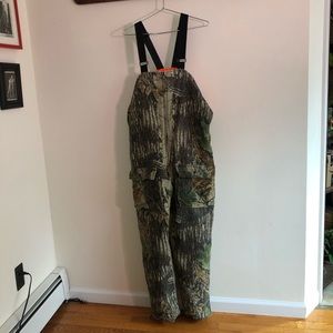 Reversible Camo / Orange Bib Overalls